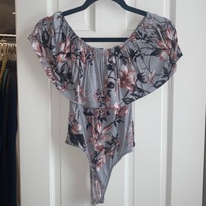 Floral bodysuit